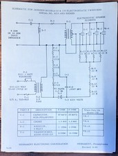 Scheda schema altoparlanti
