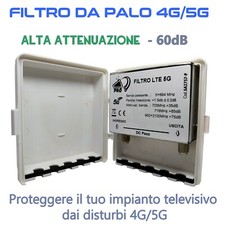 Filtro 5G da palo antenna TV