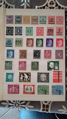 Lotto 423 francobolli deutsche - lotto,