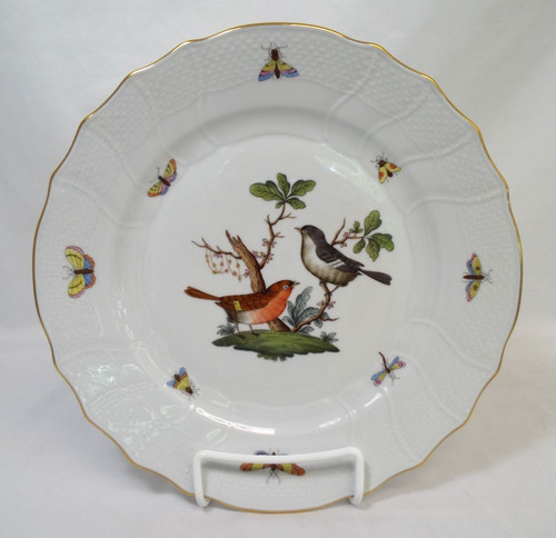 Herend rothschild bird piatto - herend,