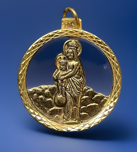 Medaglia religiosa vintage