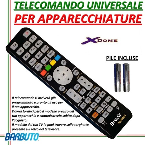 Telecomando universale per - telecomando,