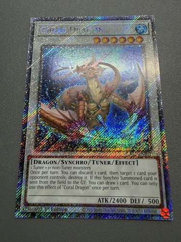 Drago corallo 1 - yu-gi-oh!,