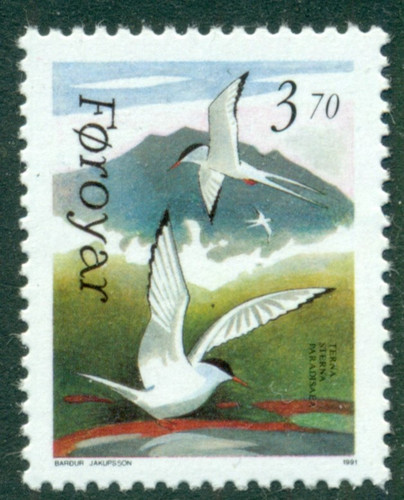 Faroe islands 1991 bird - ,