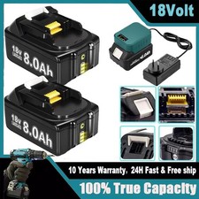 4x batteria 18V 9000mAh per