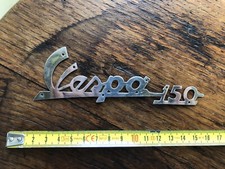 TARGHETTA  ANTERIORE ORIGINALE PIAGGIO VESPA 150