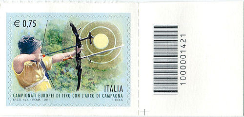 2011 francobollo campionati - 2011, di