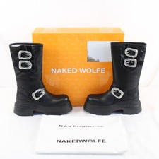 Stivali in pelle Naked Wolfe
