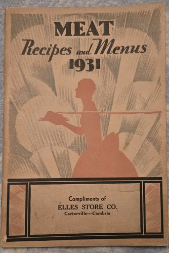 1931 meat recipes menus - ,