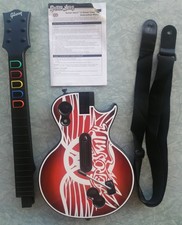 Chitarra Xbox 360 Aerosmith Les Paul Guitar Hero Red Octane - ottime condizioni