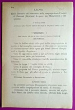 BUSCEMI,REGIO DECRETO CONCENTRA CONGREGAZIONE DI CARITA'-3910