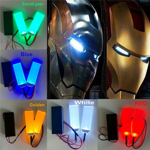 Occhi luce led per iron - di, 1:1