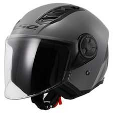 Casco Jet Ls2 OF616 Airflow 2 Solid Nardo Grey