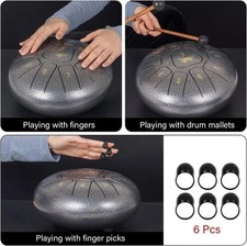 Tamburo Panda con lingua in