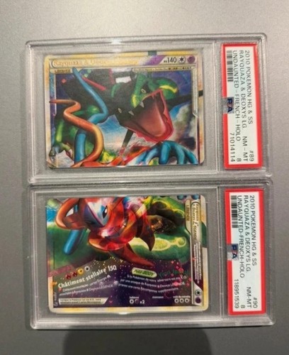 Rayquaza deoxys psa 8 - e,