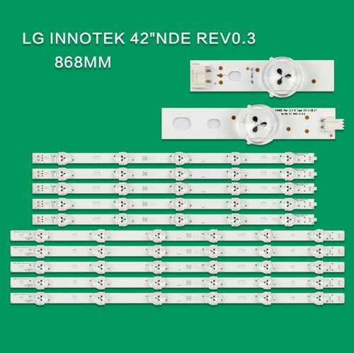Kit barre strip led - 10, tv