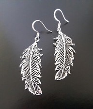 Orecchini pendenti Piuma in
