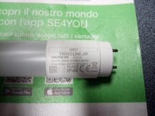 Numero10 Tubi LED 60cm 9W in vetro con copertura in policarbonato Bianco Neutro 