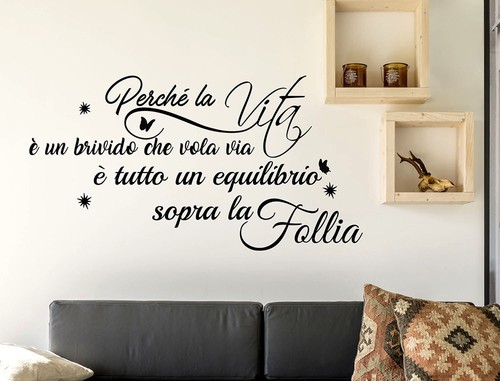 Wall stickers frasi vasco - frasi,