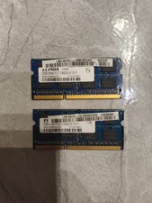 Memoria ram elpida 2 x 2gb 2rx8 pc3 10600s 9 10 f1 1333 ddr3 sodimm per notebook