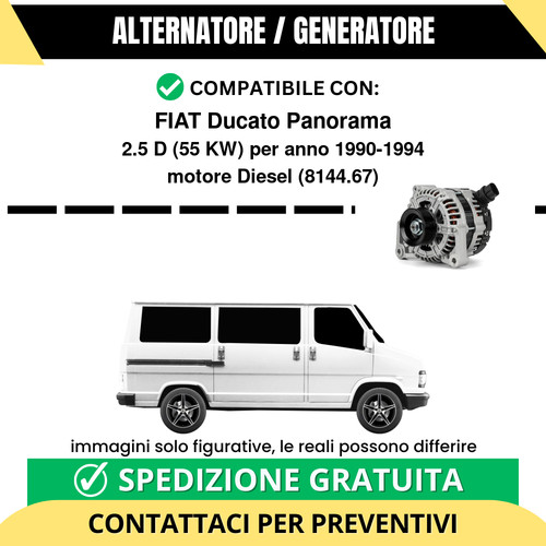 Alternatore fiat ducato - alternatore,