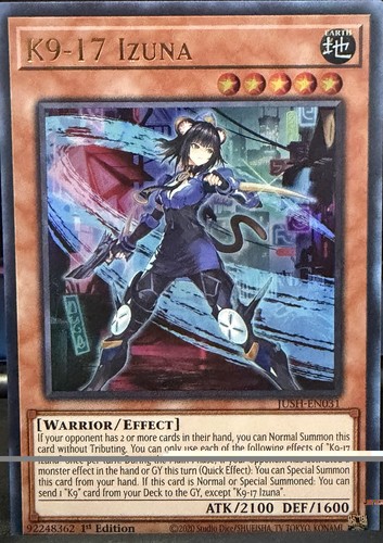 K9 17 izuna ultra - yu-gi-oh!,