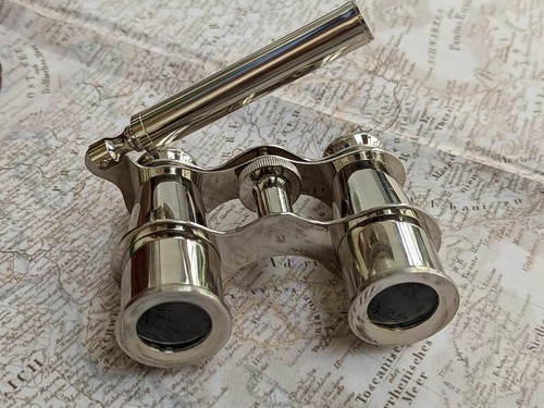 Binocolo opera ottone lucido - ottone, |