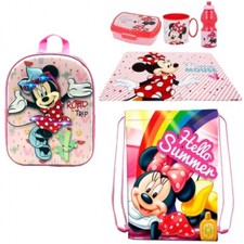 Set zainetto scuola minnie - scuola,