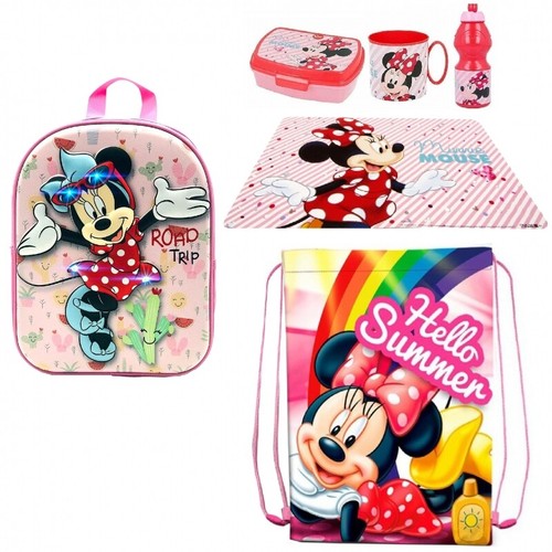 Set zainetto scuola minnie - zainetto,