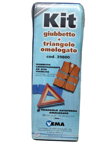 Kit giubbotto catarifrangente - kit,