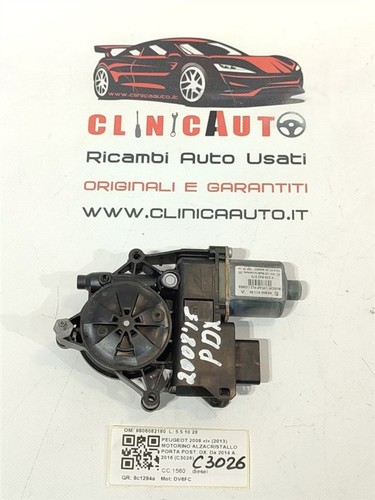 Motorino alzavetro posteriore - alzavetro,