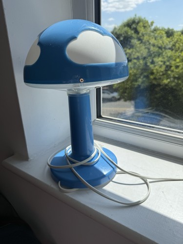Lampada nuvola fungo blu ikea - lampada,