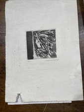 CESCO. MAGNOLATO INCISIONE ACQUATINTA.