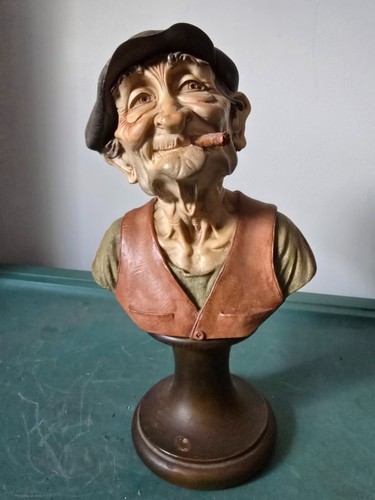 Scultura busto sigaro - , vintage