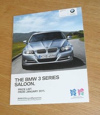 BMW 3 Series E90 Price List