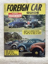 Gennaio 1967 Guida Auto Estera Volkswagen Maggiolino Kombi Dune Buggy VW Silenziatore Vintage