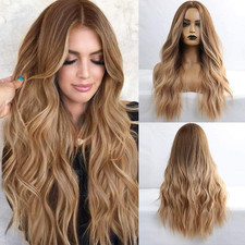 Parrucca  Con Riga in Mezzo