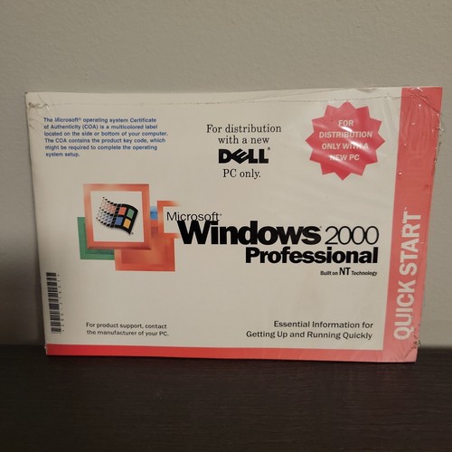 Dell microsoft windows 2000 - microsoft,
