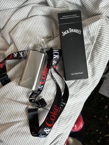 Jack daniels 2oz hip flask - daniels,