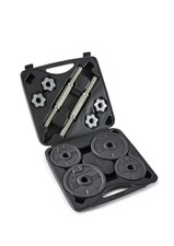 Kit manubri e bilanciere palestra 20kg Decathlon