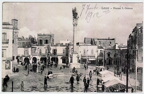 Lecce piazza s oronzo - -,