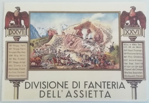 Cartolina divisione - cartolina, di
