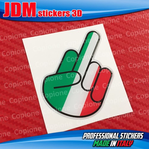 Resin sticker - 3d,