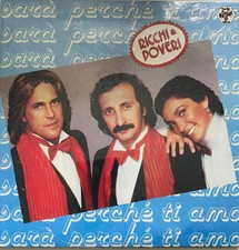 45 giri ricchi e poveri sara' perche' ti amo vinile 1981