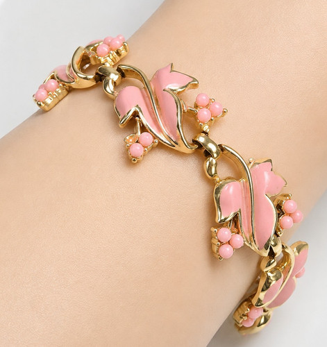 Vintage coro pink thermoset - coro,