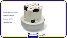MOTORE ASPIRAPOLVERE BLINDATO 1600W ALTEZZA 110,5mm Ø120mm 230V UNIVERSALE