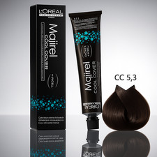 L'Oréal Majirel Cool Cover 5.3 Castano Chiaro Dorato 50ml Colore Pro