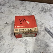 HILTI Kwik Con II+ 1/4 x2 3/4