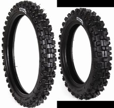Coppia Copertoni Kyoto Minicross Pit Bike 90/100-14 + 70/100-17 ant + post Mini