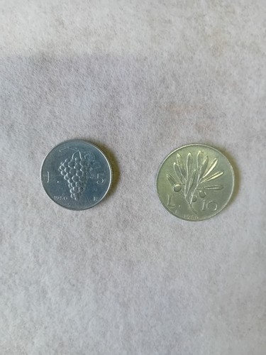 Monete 10 lire anno - da,